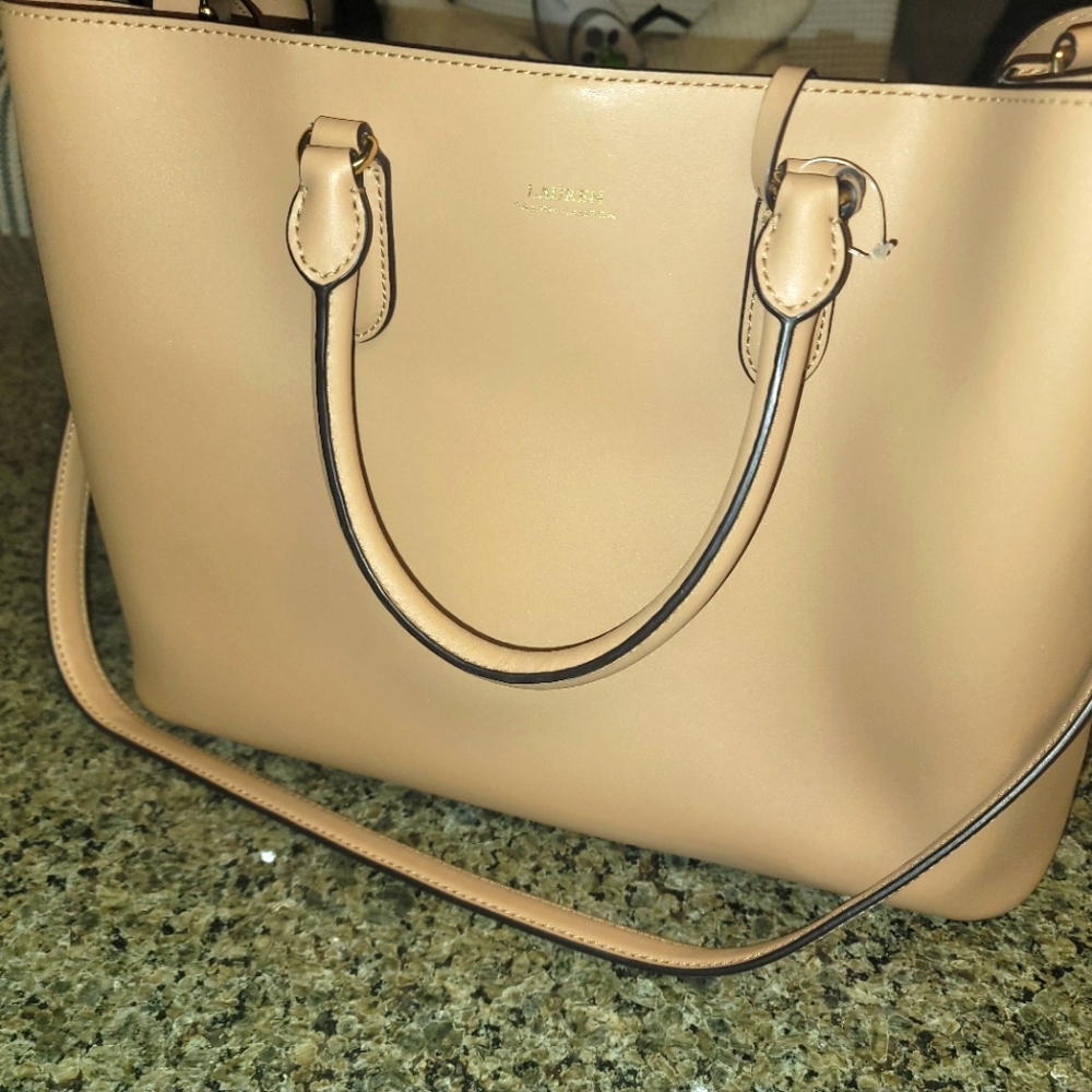 Ralph Lauren purse Marcy large leather sachel